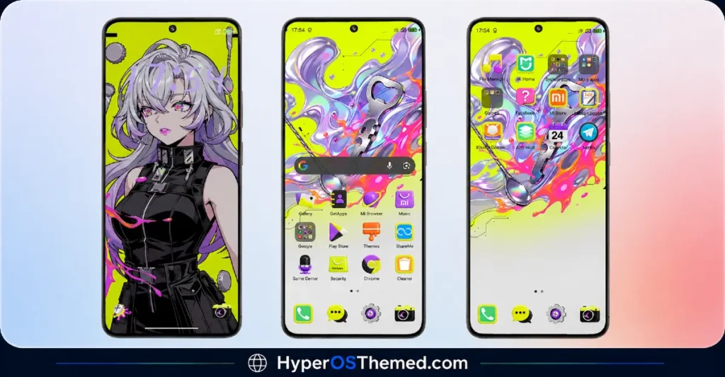 Anime Theme For HyperOS & MIUI for Xiaomi, Redmi and POCO