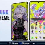 Cyberpunk Anime Theme For MIUI & HyperOS POCO, Redmi and Xiaomi Phones
