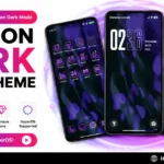 HyperOS 3.0 Theme AS Neon Dark Mode