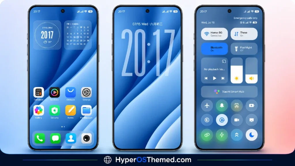 Liuli OS 27 iOS 27 - Style Theme for POCO, Redmi & Xiaomi Devices 1
