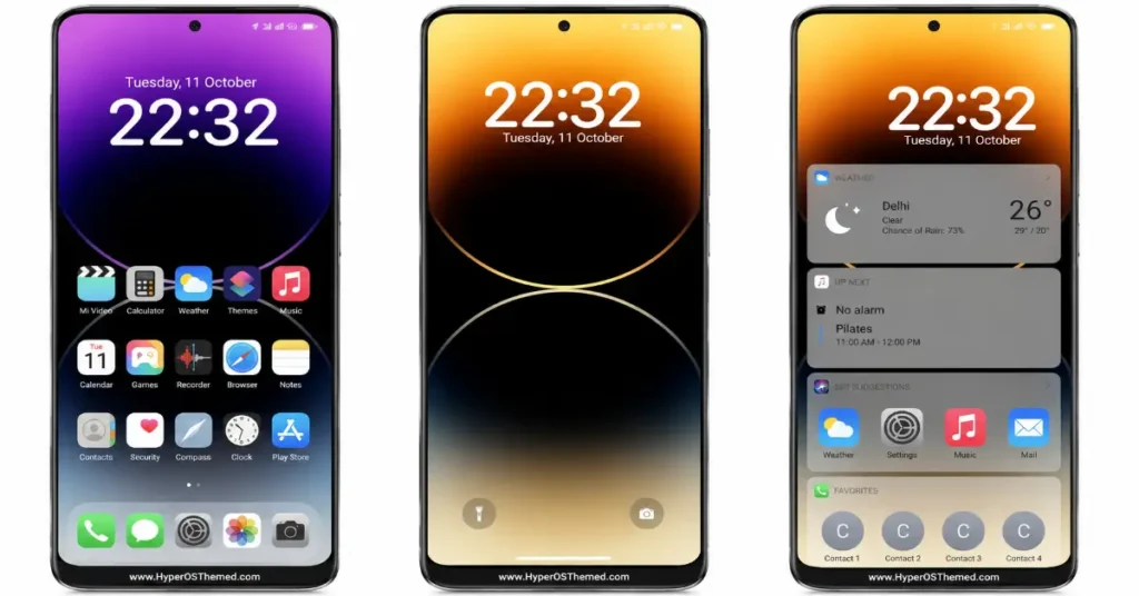 iOS ProMotion Theme Xiaomi HyperOS for Poco, Redmi and Xiaomi devices- 1