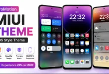iOS Style ProMotion HyperOS theme for Poco, Redmi and Xiaomi devices