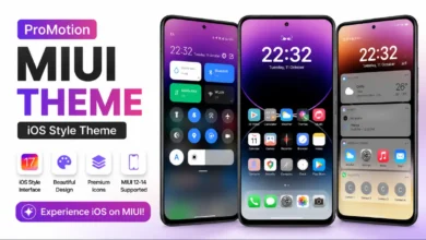 iOS Style ProMotion HyperOS theme for Poco, Redmi and Xiaomi devices