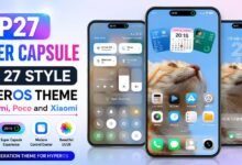 iP27 Super Capsule iOS 27 Style HyperOS Theme For Redmi, Poco and Xiaomi 4