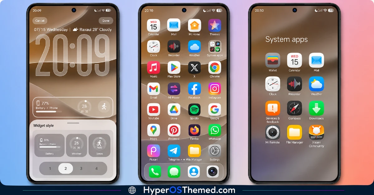 27OS HyperOS Theme Best iOS-Inspired Theme For Redmi, Xiaomi Devices 2