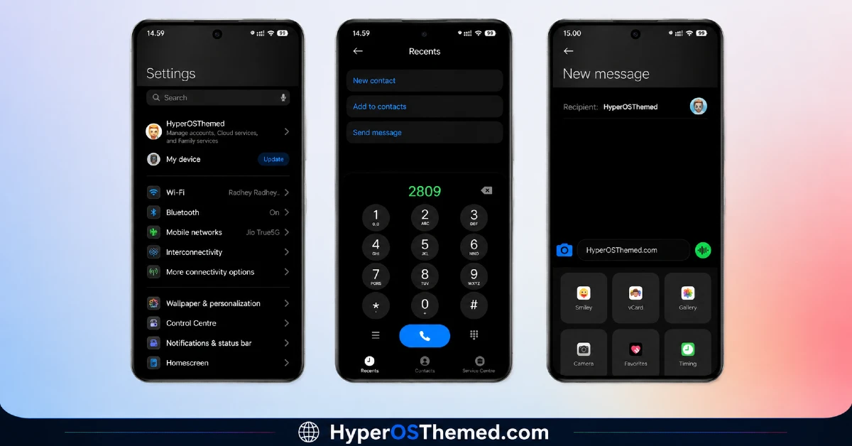 Archon HyperOS Theme for xiaomi poco and redmi 1
