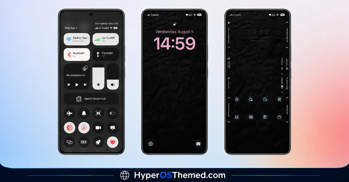 Archon HyperOS Theme for xiaomi poco and redmi