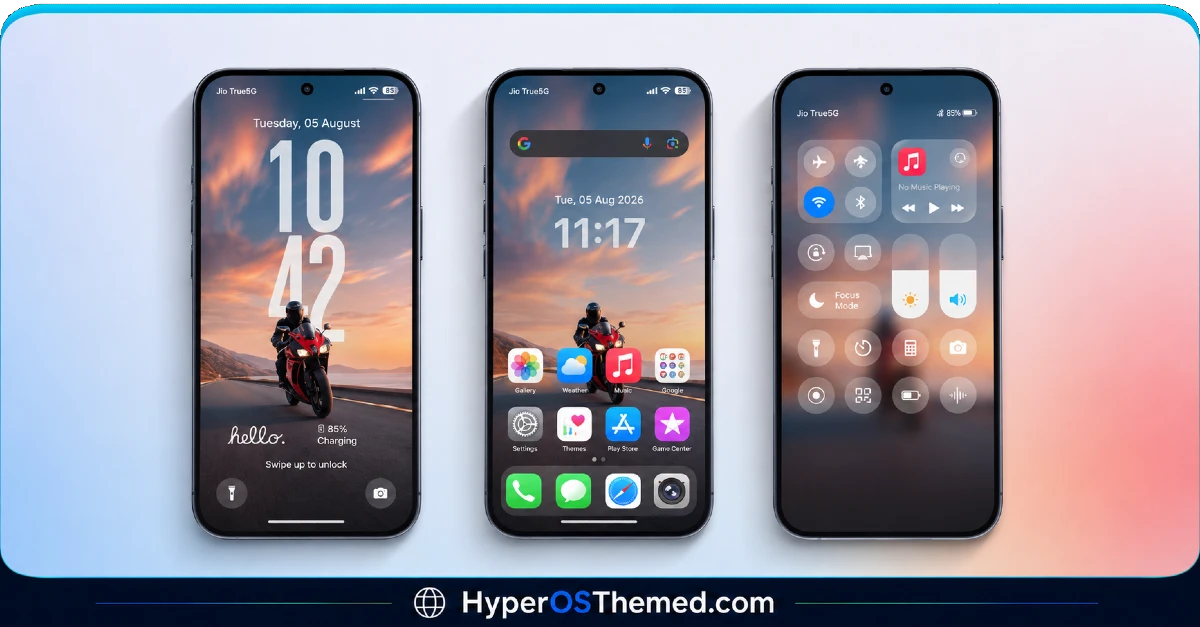 Archon V2 HyperOS Theme for Xiaomi, Redmi, POCO: iOS-Inspired Theme