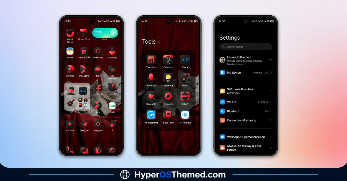 Bawaan MIUI Theme With Premium Dark Mode For Xiaomi, Redmi and POCO 1