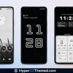 Black-3 HyperOS Theme for xiaomi poco and redmi 1