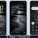 Black Flower HyperOS Theme Best For POCO, Redmi & Xiaomi