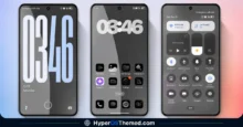Black Glassier V1 HyperOS Theme for Xiaomi, POCO and REDMI Phones 1