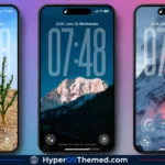 Blue HOS3 HyperOS Theme with 3D Depth-of-Field Look for Xiaomi, POCO & Redmi 1