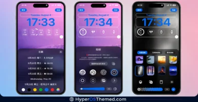 Codename X iOS Style HyperOS Theme for Xiaomi, Redmi and POCO Phones 1