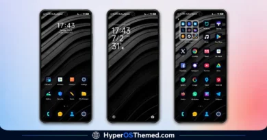 Dark Duo HyperOS Theme with A Clean Business Dark Look for Xiaomi, POCO & Redmi