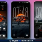 Dark HOS3 HyperOS Theme with Premium AMOLED Minimalist Look for Xiaomi, POCO & Redmi 2