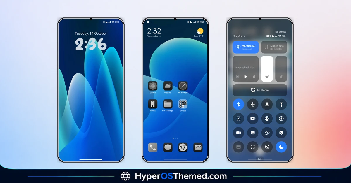 Fazuhiro HyperOS Theme For Xiaomi, Redmi & POCO