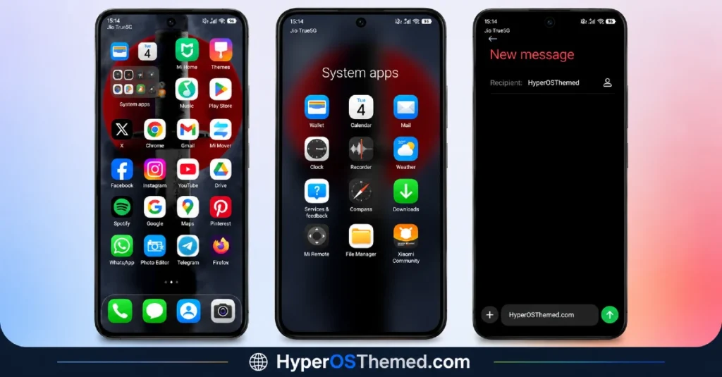 GOASP HyperOS theme with Premium Design for Xiaomi, Redmi and POCO 2