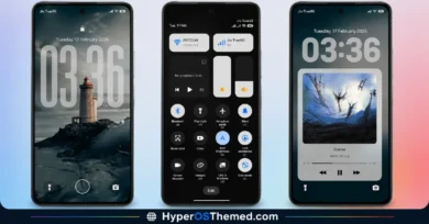 HOST-N 126 HyperOS theme for Xiaomi, Poco and Redmi 3