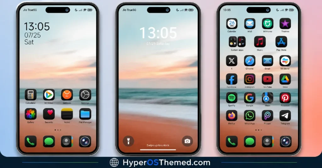 Homologous iOS-Style HyperOS Theme For Xiaomi, Redmi and POCO 1