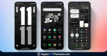 Hoshyper HyperOS Theme with Dark iOS-Style Look for Xiaomi, POCO & Redmi 1