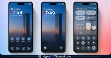 HyperBlue HyperOS Theme for Xiaomi, POCO and REDMI Phones 1
