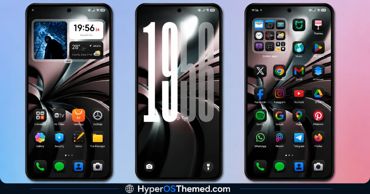HyperH3 HyperOS Theme for xiaomi, redmi and POCO