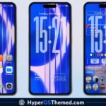 iOS Style Lemon Bluery HyperOS Theme for POCO, Redmi & Xiaomi Phones