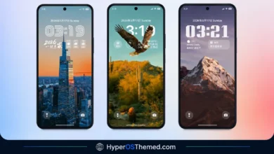 Liquid Glass HyperOS Theme with Dialer, Settings, Messages, and Control Centre 2