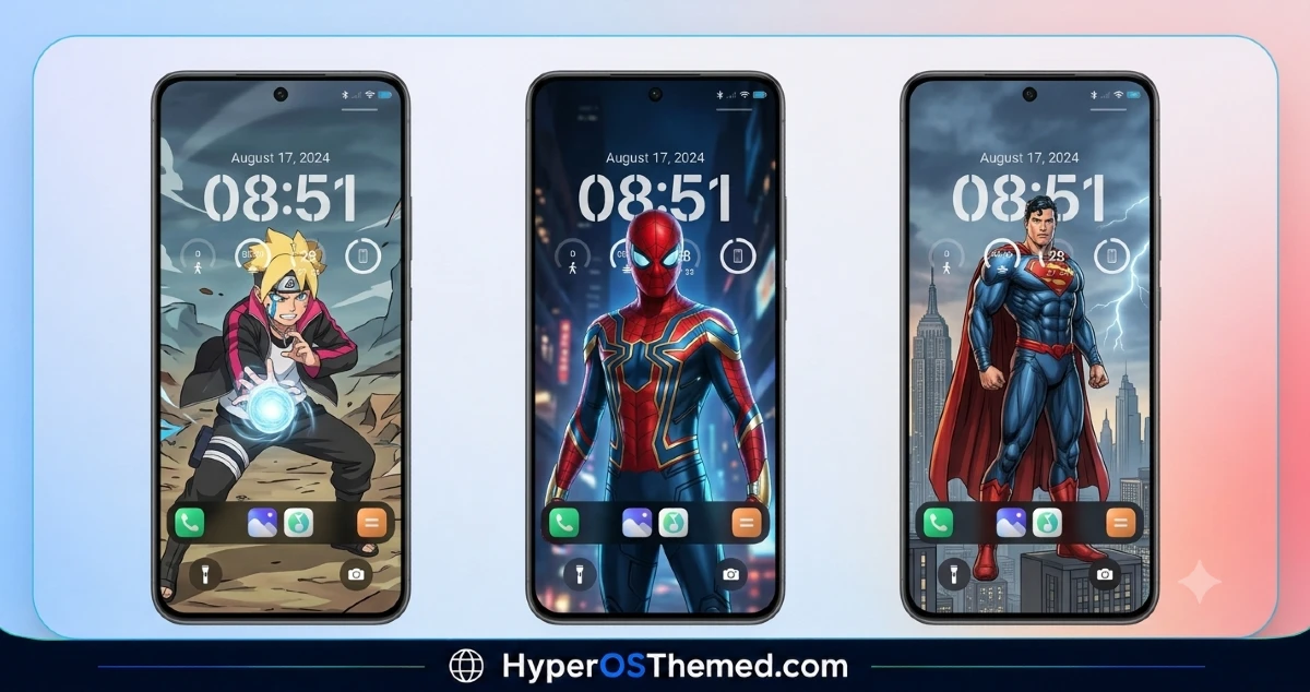 Luci77V15 HyperOS Theme Best for POCO, Xiaomi and Redmi Phones 1