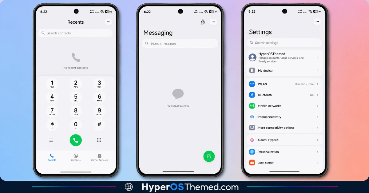 Mango HOS3 HyperOS Theme iOS Styled Theme for Xiaomi, Redmi and POCO Phones 2