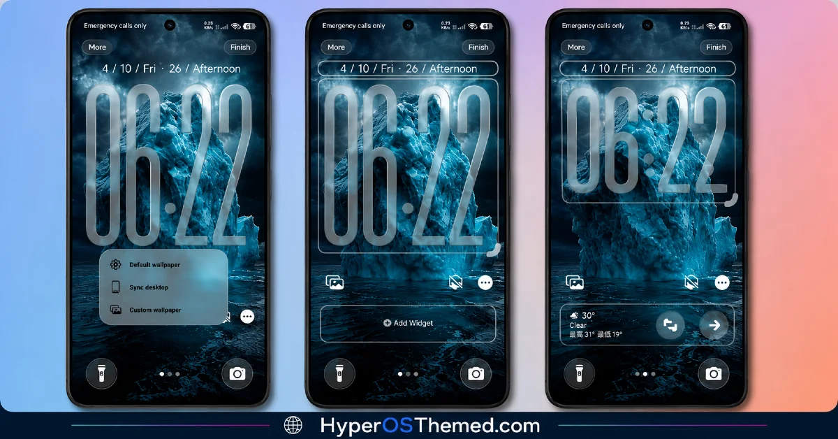 Mango HOS3 HyperOS Theme iOS Styled Theme for Xiaomi, Redmi and POCO Phones 3