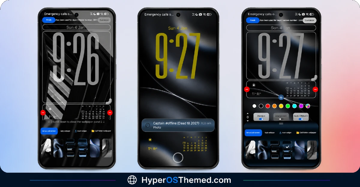 Maxos26 HyperOS Theme - Premium Theme For Xiaomi Devices 3