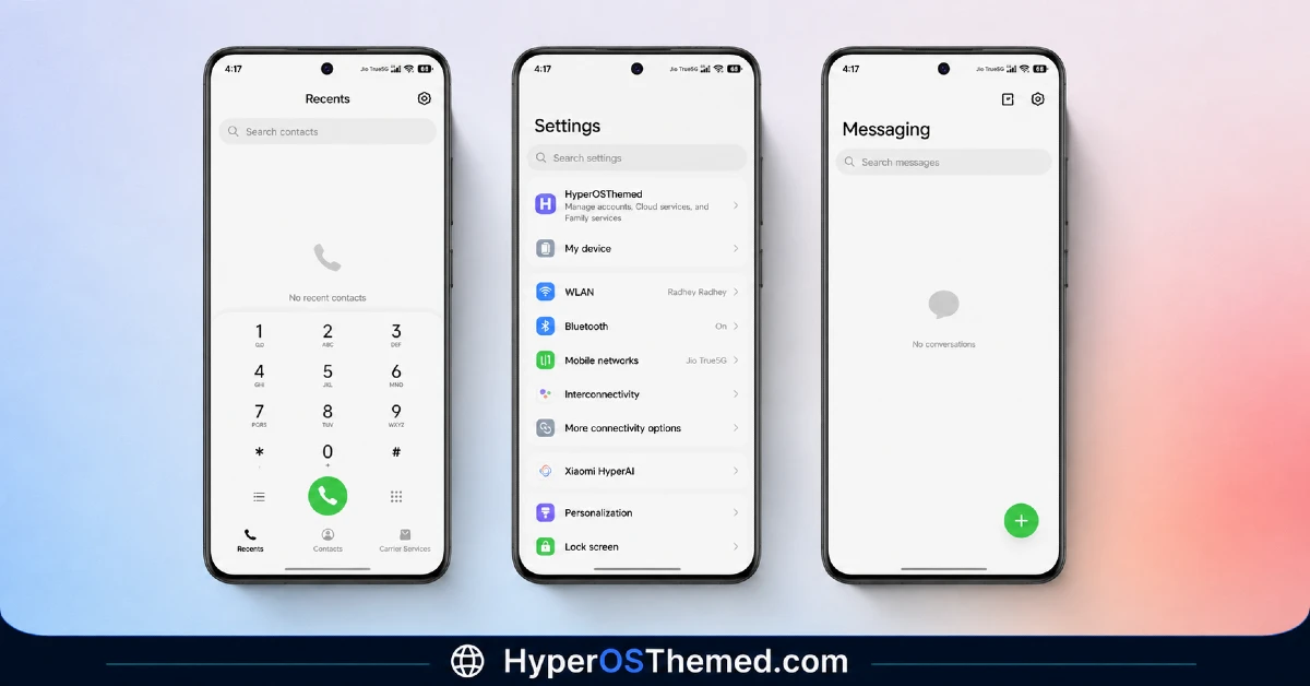 Neon Orbit HyperOS Theme with A Clean Minimal Look for Xiaomi, POCO & Redmi 2