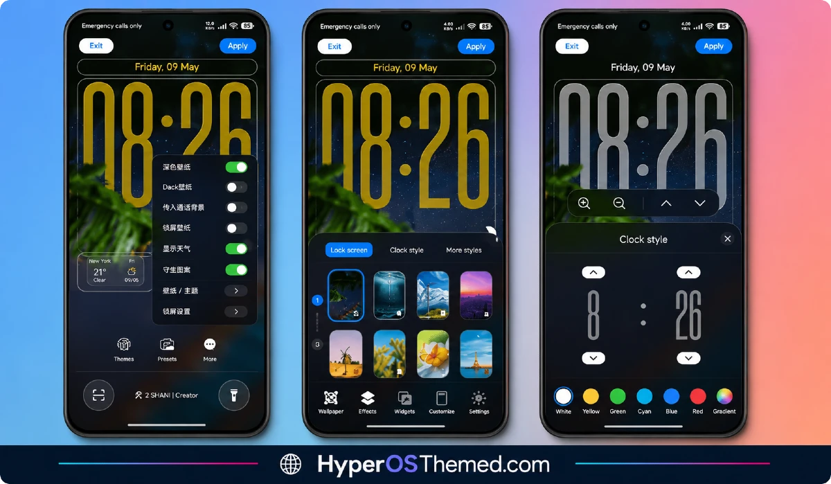 NkO'S Edition Theme HyperOS For Xiaomi, Redmi, POCO 2