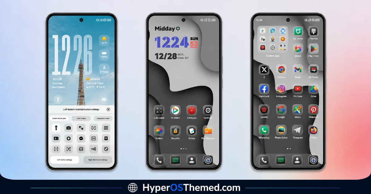 OX BM HyperOS Theme For XIAOMI Redmi and Poco device 2