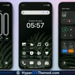 OX K-C HyperOS Theme with Dark Premium Lock Screen Look for Xiaomi, POCO & Redmi 1