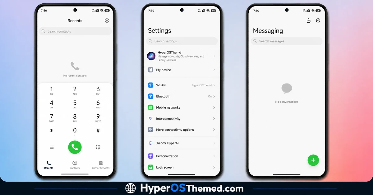 Orange UI HyperOS Theme for Xiaomi, Redmi and POCO Phones 1