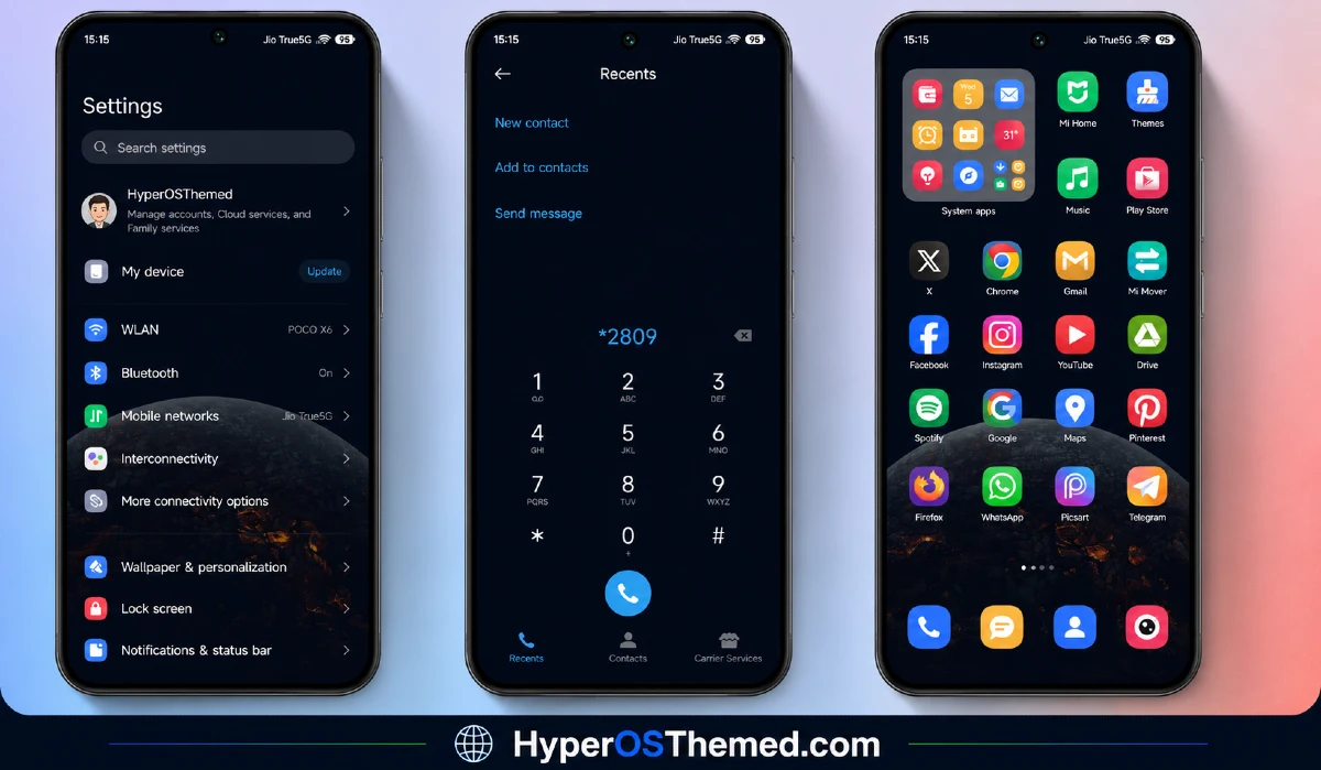 Planet Sail HyperOS Theme for Xiaomi, POCO and Redmi Phones 2
