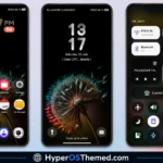RAIMU JAN GATHEL HyperOS Theme with Premium Dark Yellow One UI Theme For Xiaomi POCO and Redmi 1