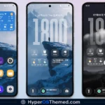 Seasonal Raster Effect HyperOS Theme for xiaomi, Redmi and POCO 1