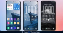 Seasonal Raster Effect HyperOS Theme for xiaomi, Redmi and POCO 1
