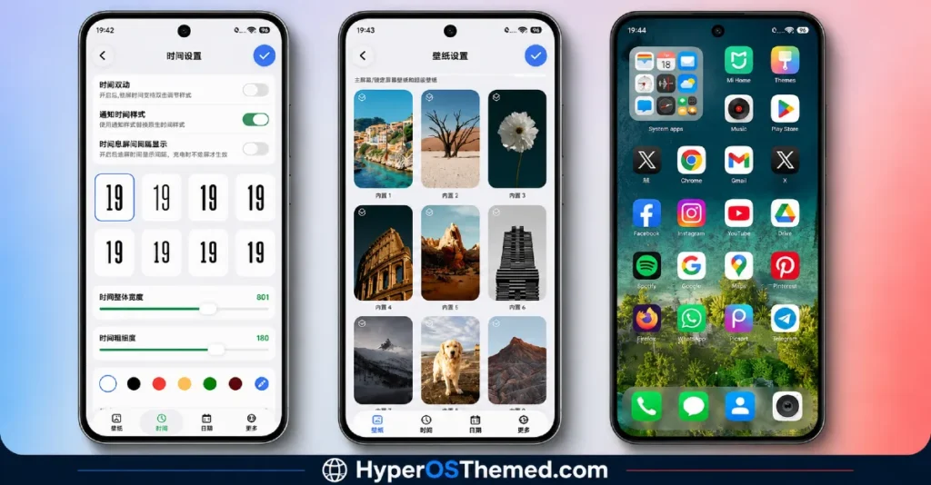Seeking Shadows HyperOS Theme with iOS-Style Premium Nature Wallpapers for Xiaomi, POCO & Redmi 1