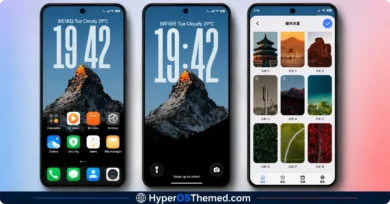 Seeking Shadows HyperOS Theme Preview
