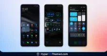 Shadowed Gleam MIUI Theme for POCO Redmi and Xiaomi Devices