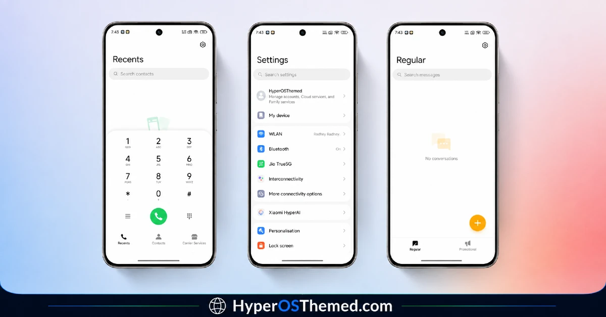 Solara HyperOS theme for Xiaomi, Redmi, and POCO Phones with Clean minimal UI 2