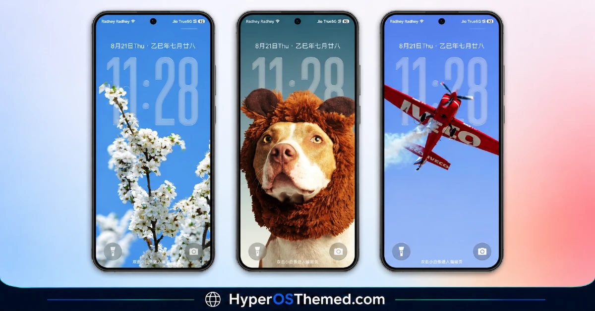 Super Fruit Powder 27 HyperOS Theme with iOS-Style 3D Depth Wallpapers for Xiaomi, POCO & Redmi 1