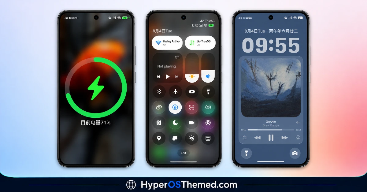Super Fruit Powder 27 HyperOS Theme with iOS-Style 3D Depth Wallpapers for Xiaomi, POCO & Redmi 2