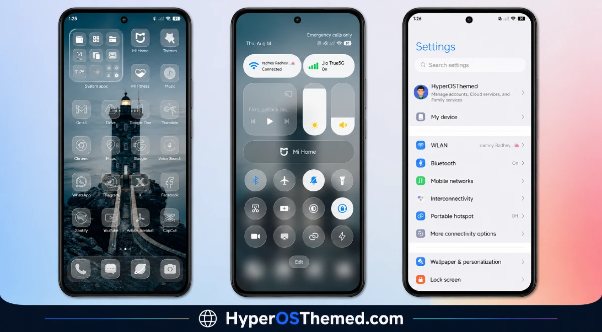 Super26 HyperOS Theme iOS Style Skins For POCO, Redmi and Xiaomi Devices 2