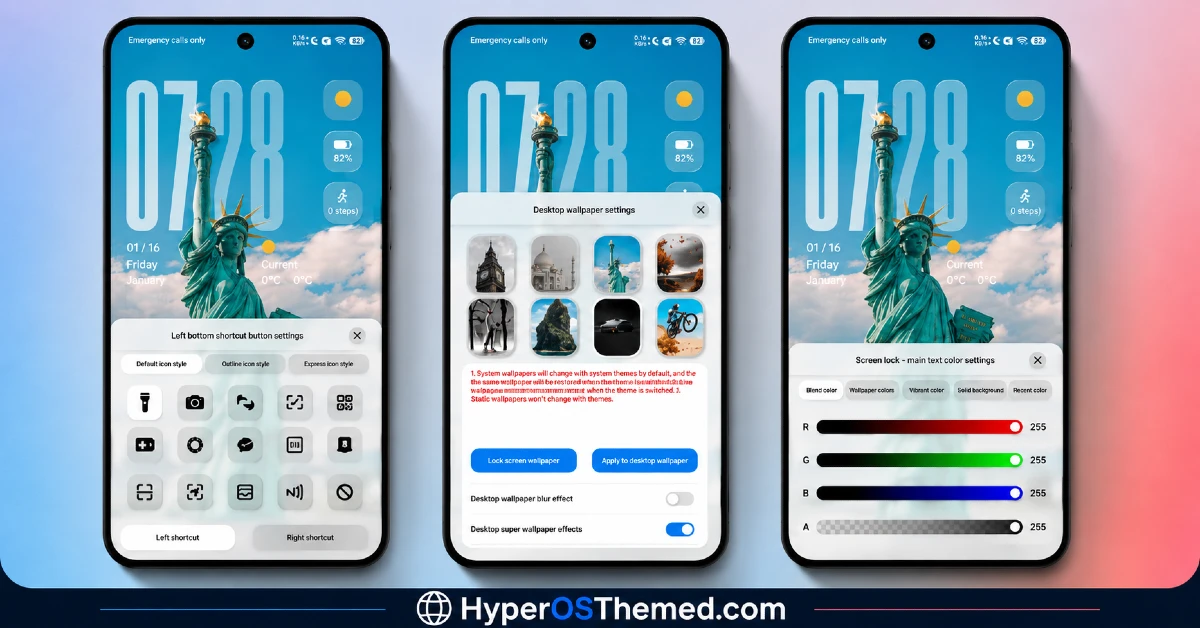 TON HyperOS Theme with Clean Minimal Look for Xiaomi, POCO & Redmi 3